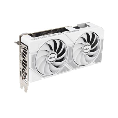SVGA ASUS DUAL-RTX5060-O8G-WHITE nVidia 8GBDDR7 128bit 2565Mhz-o.c. PCIe5.0 1xHDMI 3xDP 7680x4320 2,5slot BIANCA 90YV0N15-M0NA00