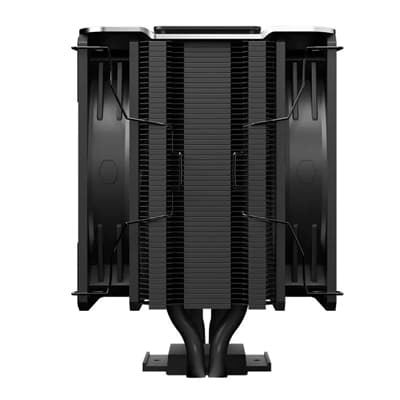 DISS A ARIA COOLER MASTER MAZ-T2HP-217PK-R1 V4 ALPHA 3DHP NERO LGA1851-1700-1200-1151-1150-1155 AM5-AM4 2xFAN 3DHP 133x114x161mm
