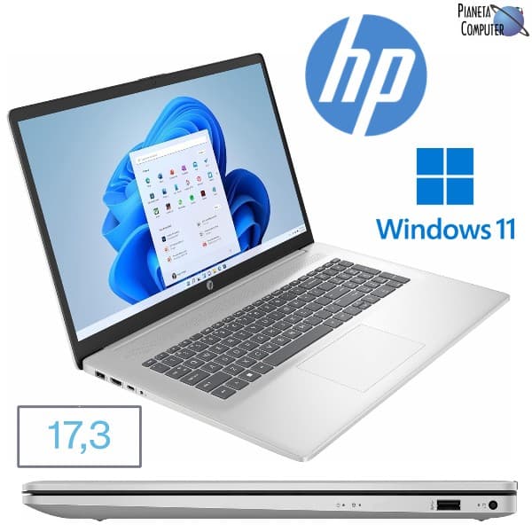 Notebook 17" HP Laptop 17-cn4002sl, FHD IPS, Intel Core 5 120U, RAM 16GB, SSD 512GB, Win 11 (2Y)