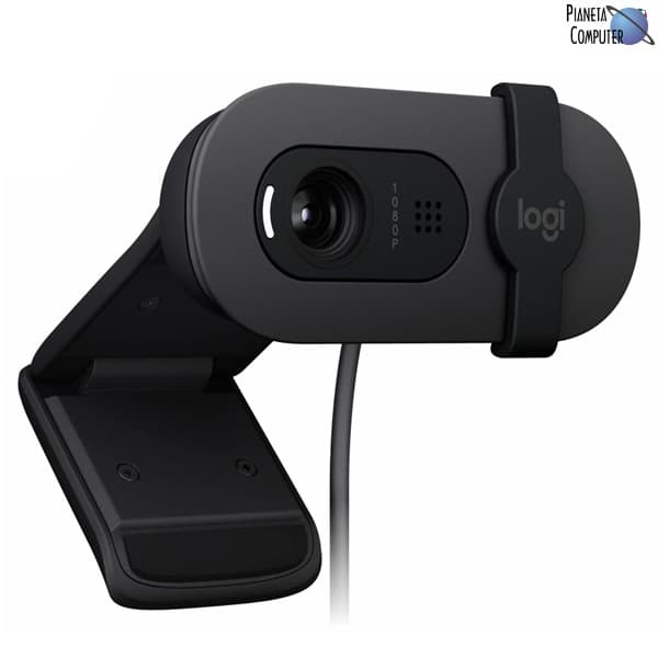 WebCam Logitech HD BRIO 105 1080p con microfono - cavo USB