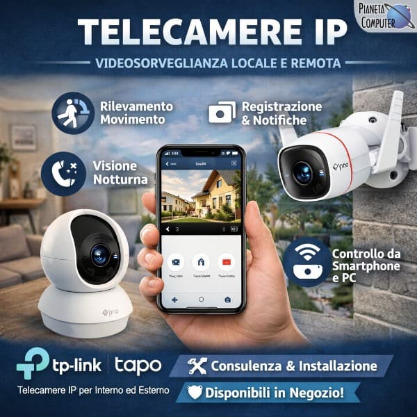 Informazione per catalogo online: Videocamere ed IP CAM