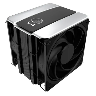 DISS A ARIA COOLER MASTER MAZ-T2HP-217PK-R1 V4 ALPHA 3DHP NERO LGA1851-1700-1200-1151-1150-1155 AM5-AM4 2xFAN 3DHP 133x114x161mm