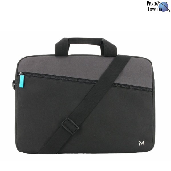 Borsa notebook 14" TheOne Essential BriefCase TopLoadin 11-14 con tracolla - Colore NERO