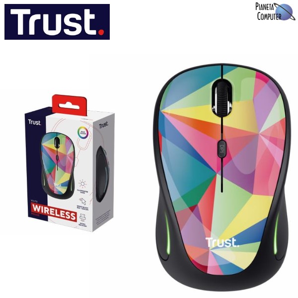 Mouse Cordless TRUST YVI FX MOUSE senza fili