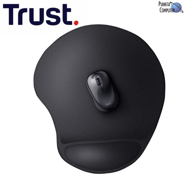 Tappetino Mouse TRUST BIGFOOT XL MOUSE PAD con poggiapolsi in GEL
