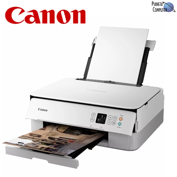 Stampante Inkjet MFP CANON PIXMA TS5351i - A4, Stampante, Scanner, Copia (White) - USB, Wifi.