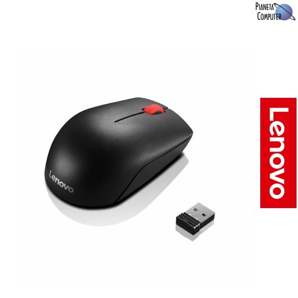 Mouse Cordless LENOVO Essential Compact Mouse - Ricevitore USB