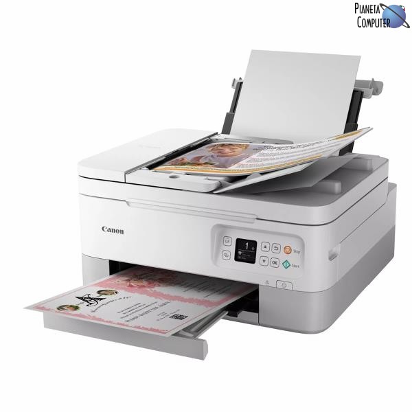 Stampante Inkjet MFP CANON PIXMA TS7451i - A4, Stampante-D, Scanner, Copia, ADF - USB, Wifi.