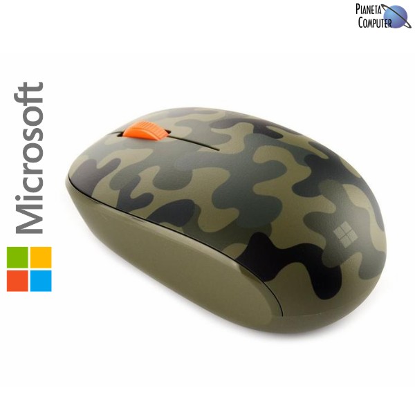 Mouse Cordless Microsoft Bluetooth Camo Green