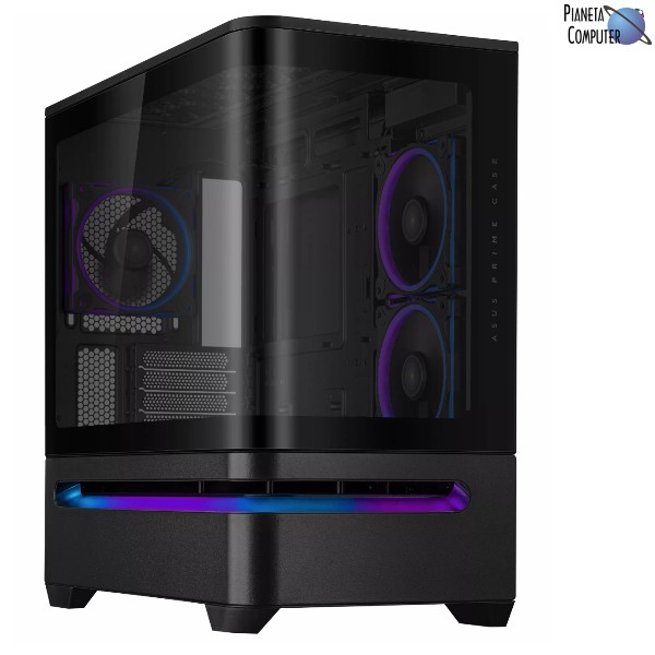 Case Micro ATX Tower - ASUS - Prime AP202 TG windows Black