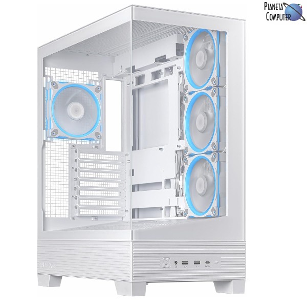 Case ATX Tower - ASUS - A31 PLUS TG WHITE- colore BIANCO