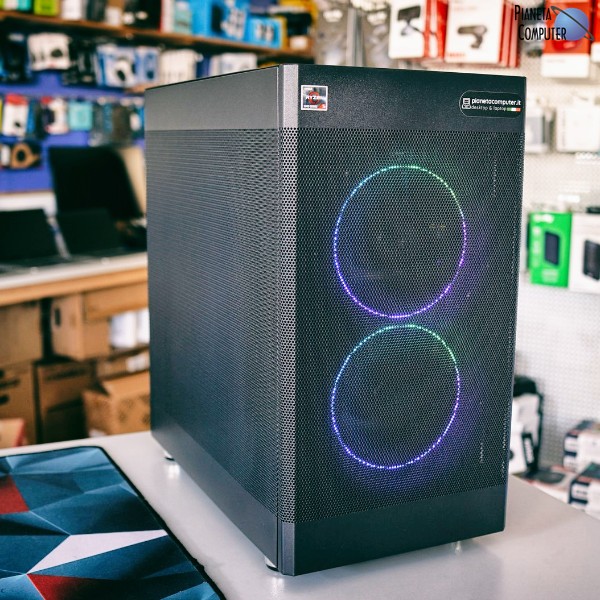 Computer B35 V3 Black - AMD Ryzen 8500G Air, 16GB RAM D5, RADEON, SSD 500GB NVMe, WIFI/BT. Win 11 PRO