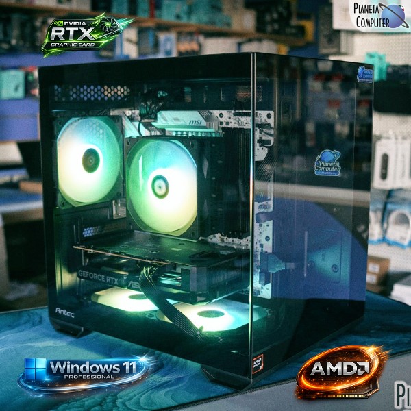 Computer CX60 V2 - AMD Ryzen 9600X Liquid, 16GB RAM D5, SSD 1TB, RTX5060, WIFI/BT. Win 11 PRO