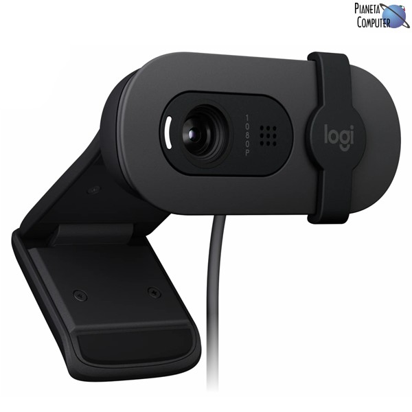 WebCam Logitech HD BRIO 105 1080p con microfono - cavo USB