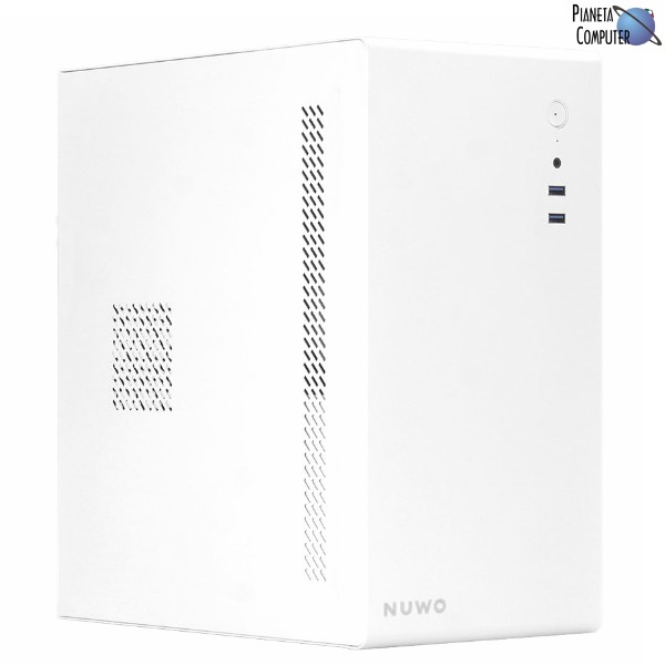 Case Micro ATX Tower - A103 NUWO EGUERA Office Tower - colore White bianco