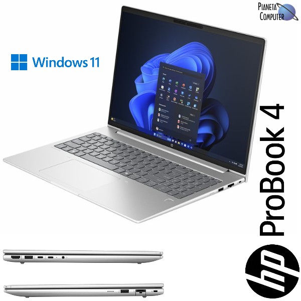 Notebook 16" HP ProBook 4 G1i, Core Ultra 5 225U, RAM 24GB, SSD 1TB, Win 11 PRO (3Y)