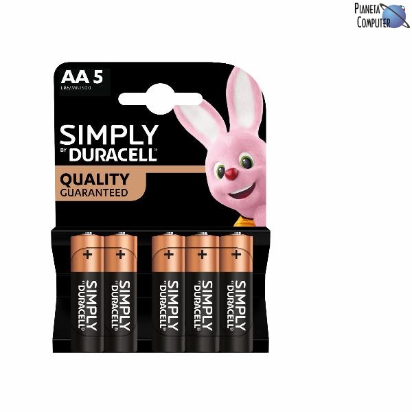 Batterie Stilo formato AA - confezione da 5pz