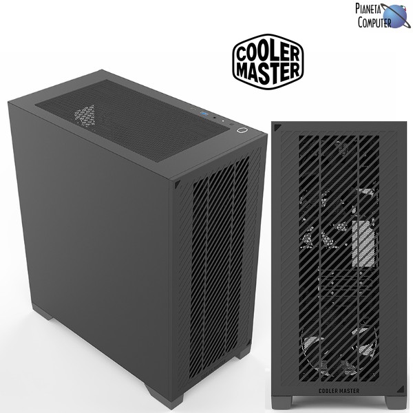 Case Micro ATX Tower - Cooler Master - Master LITE E301L - colore nero