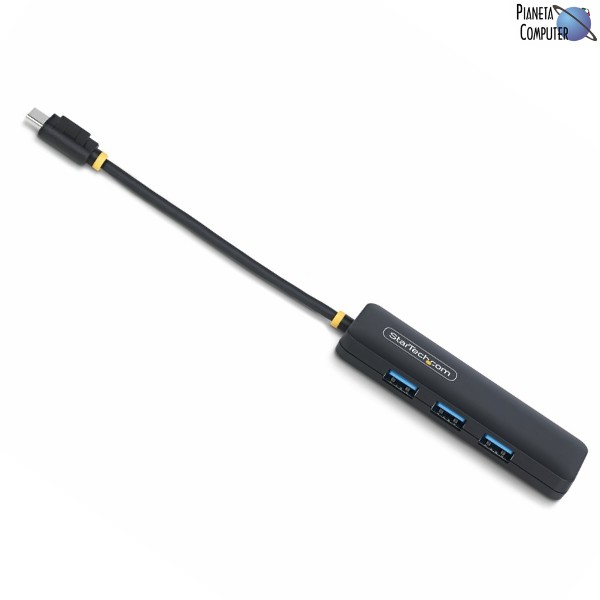 HUB USB Type-C USB-C esterno StarTech.com con 4 porte USB 3.0, autoalimentato (H5C4A-USB-HUB)