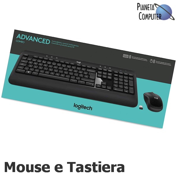 Tastiera e Mouse Cordless Logitech MK540 Advanced Combo kit - ricevitore USB