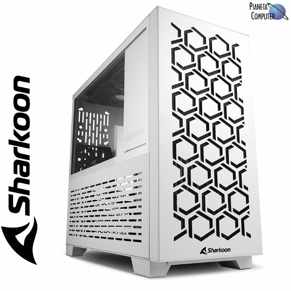 Case Micro ATX Tower - Sharkoon Y1000 White Edition