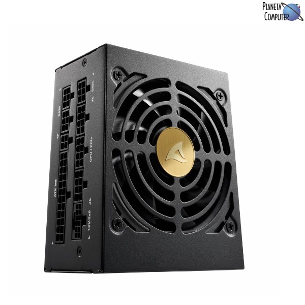 Alimentatore SFX - Sharkoon REBEL P20 SFX ATX 3.1 da 1000W Silent, Cybenetics Platinum 12VHPWR