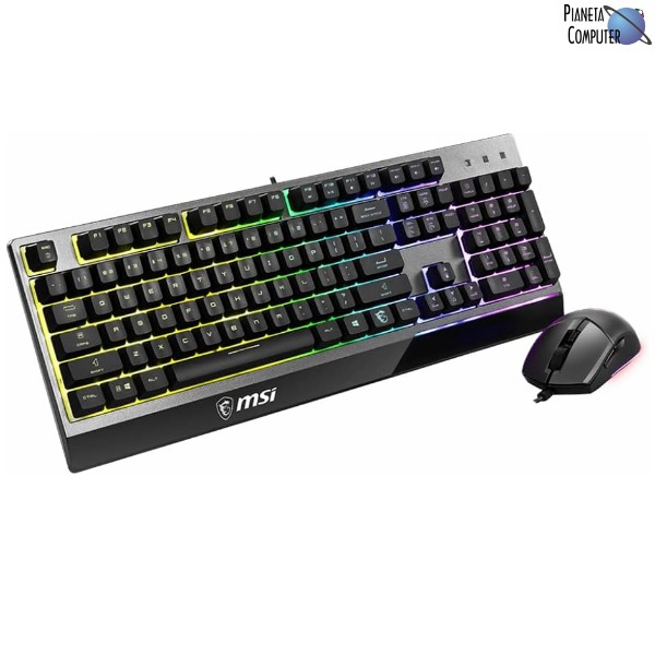 Tastiera e Mouse con cavo MSI Vigor Gaming GK30 RGB - USB