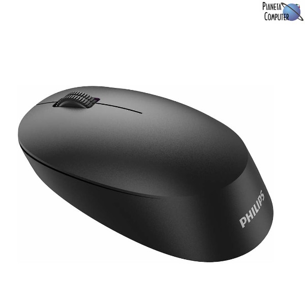 Mouse Cordless PHILIPS 3000 Series SPK7307B Wireless senza filo (ricevitore USB)