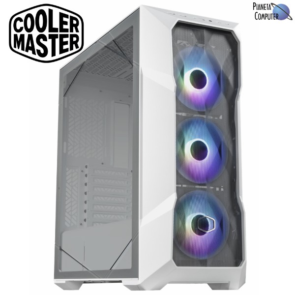 Case ATX Tower - Cooler Master - Master BOX TD500 Mesh V2 ARGB - colore BIANCO
