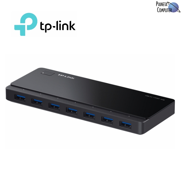 HUB USB 3.0 esterno TP-LINK con 7 porte USB 3.0, completo di alimentatore (UH700)